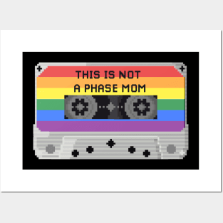 this is not a phase mom (vintage pixel art design) Posters and Art